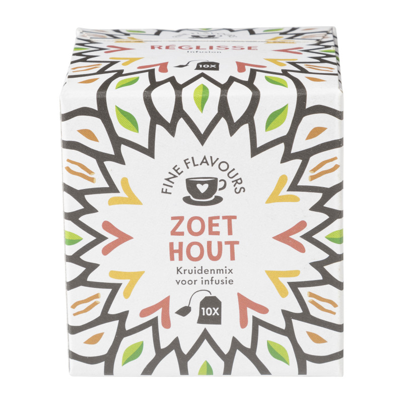 Fine flavours kruiden thee - zoethout - 10 zakjes