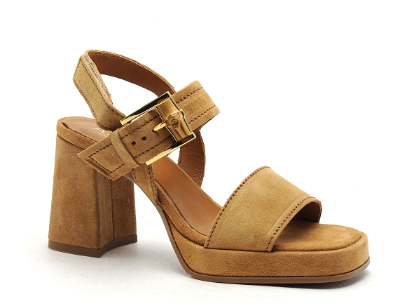 Alpe nu pieds talons femme 5124 marron