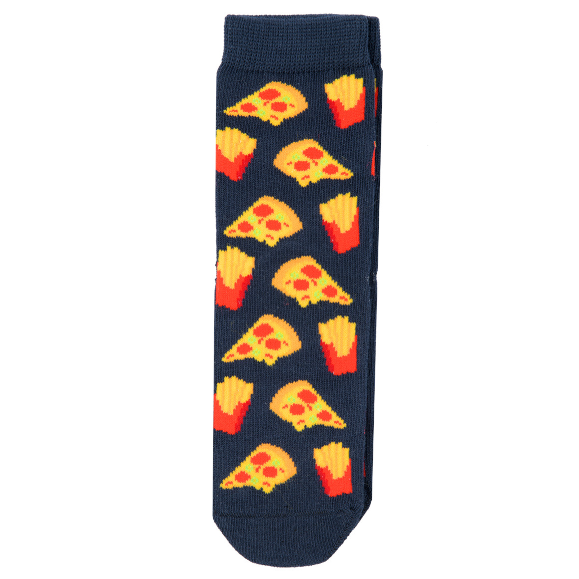 Topolino 1 Paar Jungen Socken mit Fast-Food-Motiven dunkelblau