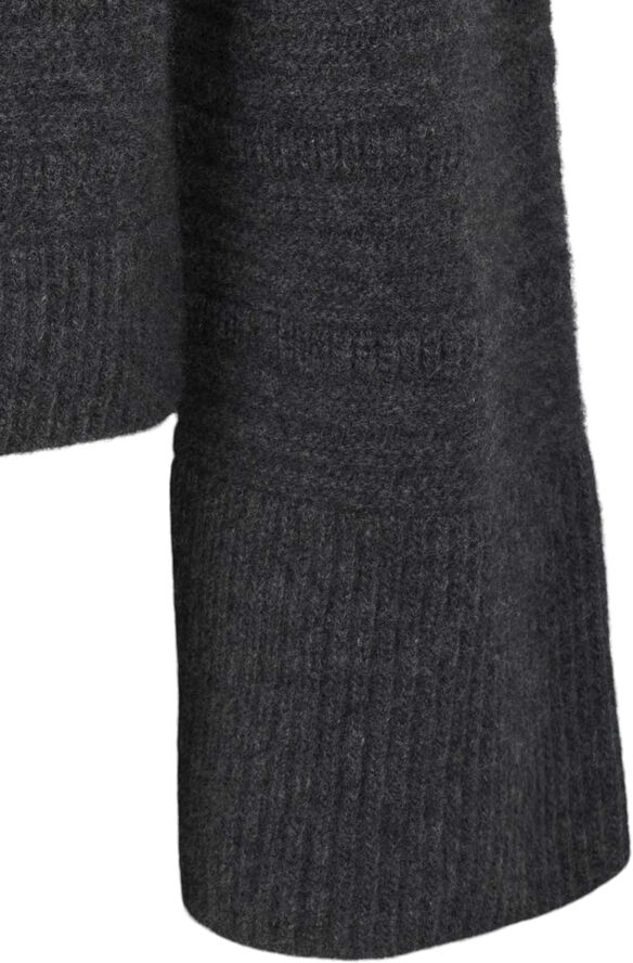 esmé studios ESIwona Pullover Knit GOTS Gray melange
