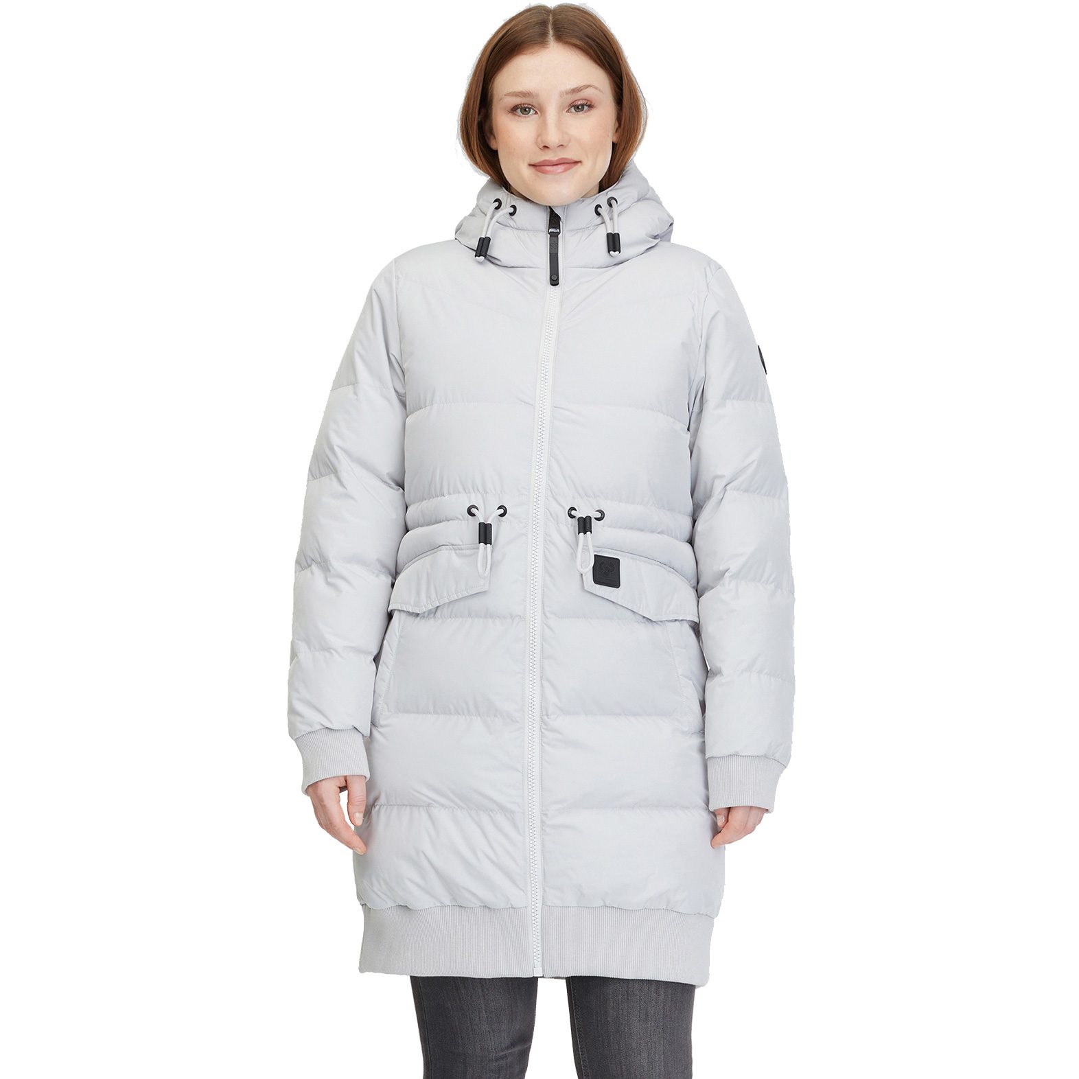 ragwear Briosh Steppmantel Damen ash