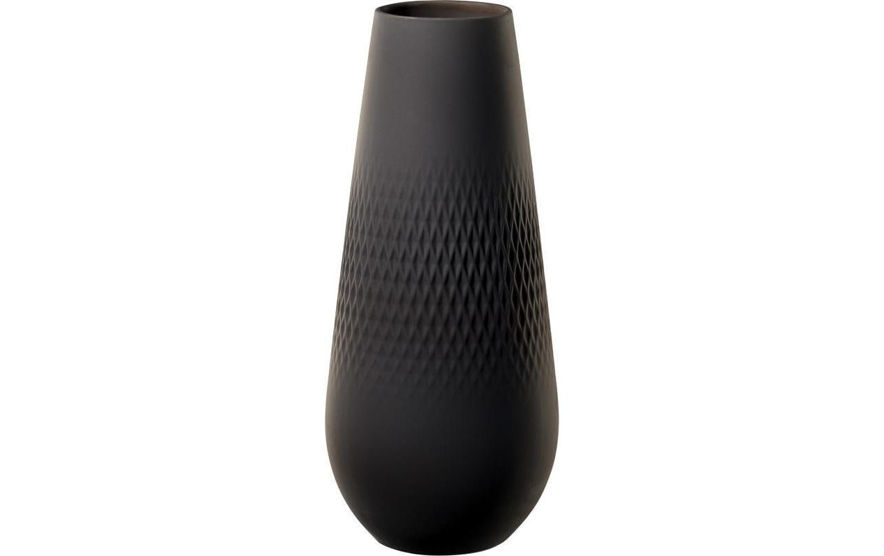Vase Collier noir Carré No.3 SchwarzBlumenvase