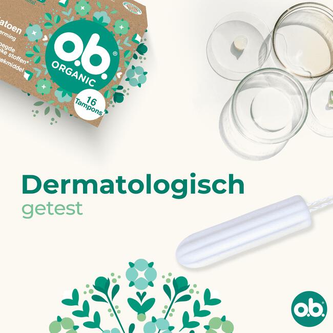 o.b.® Organic Cotton Normal 16 Stuks