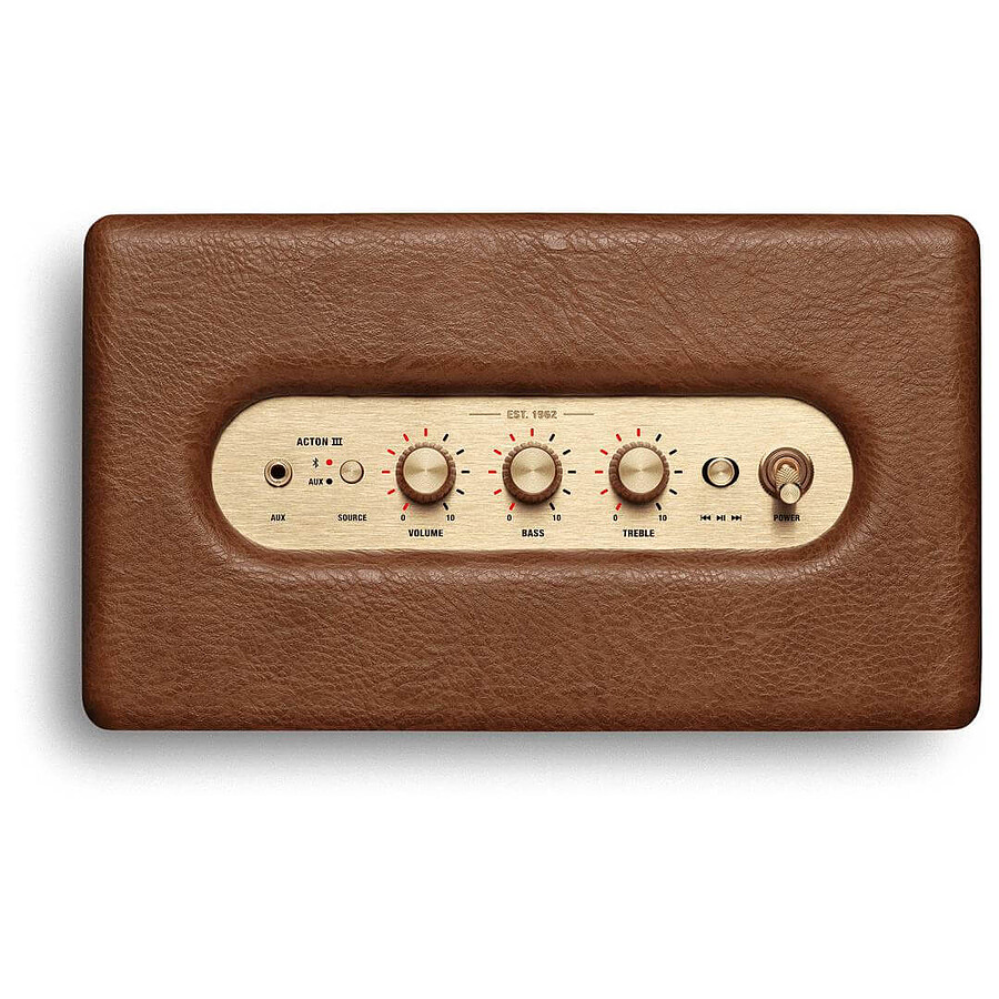 Marshall Acton III Marron - Enceinte compacte
