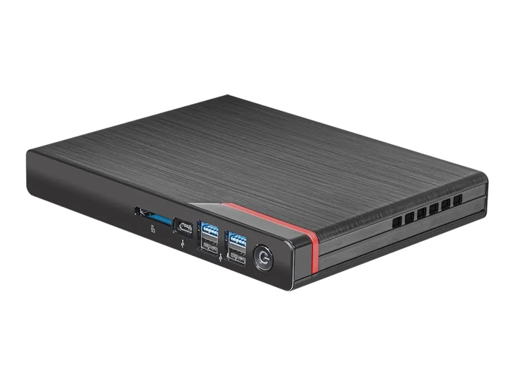 ASRock Mars - Barebone - kompakt PC - 1 x Ryzen 3 4300U / op til 3.7 GHz - RAM 0 GB - Radeon Graphics - Gigabit Ethernet