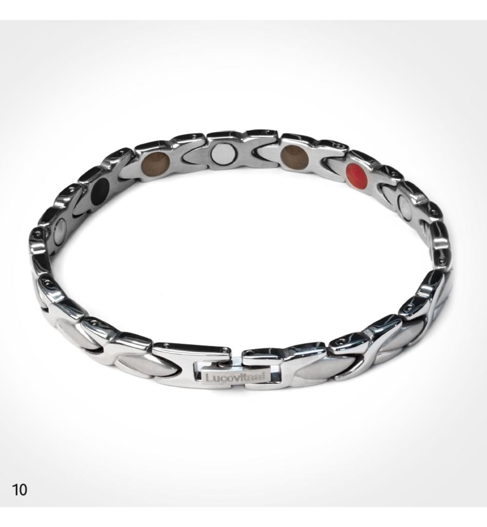 Lucovitaal Magneet Armband Zilver (1 stuk)