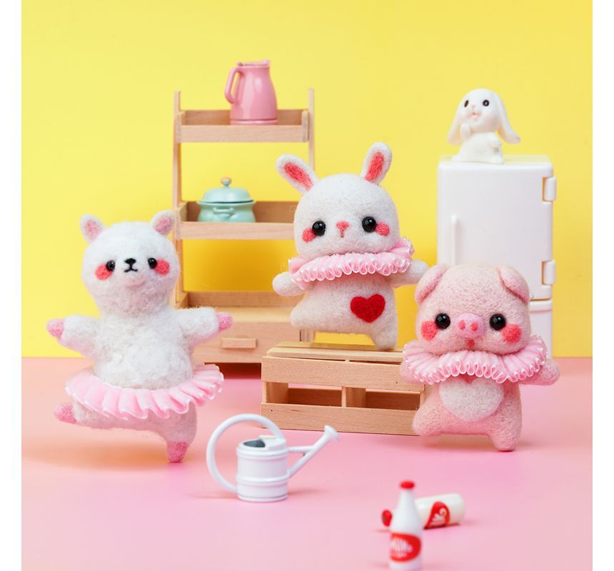 Embroidery Kingdom - DIY naaldviltset voor dieren (verschillende ontwerpen)