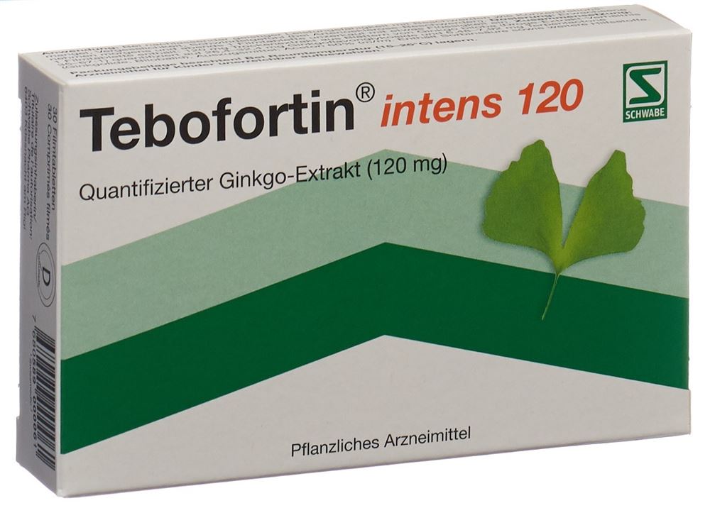 Tebofortin intens 120 Filmtabl 120 mg Blist 30 Stk