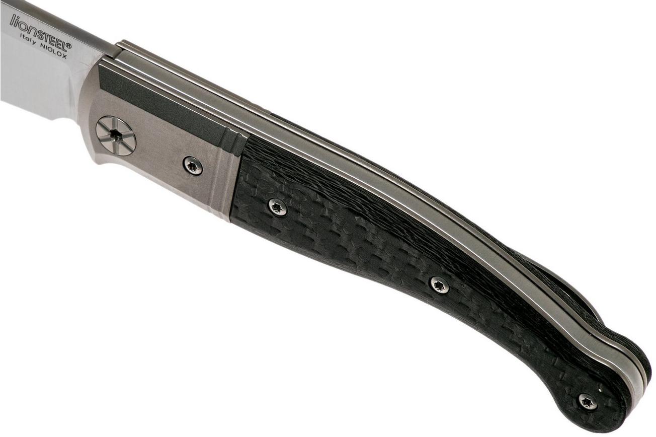 LionSteel Gitano Carbonfiber GT01 CF zakmes, Gudy van Poppel design
