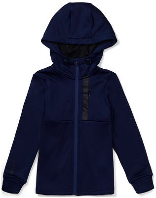 Hyperfied Scuba Zipped Hoodie, Medieval Blue