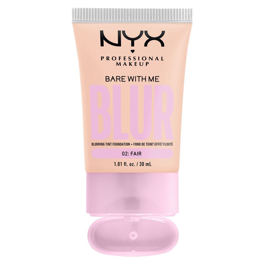 NYX Professional Makeup Bare With Me Blur Tint Foundation 02 Fair 30ml