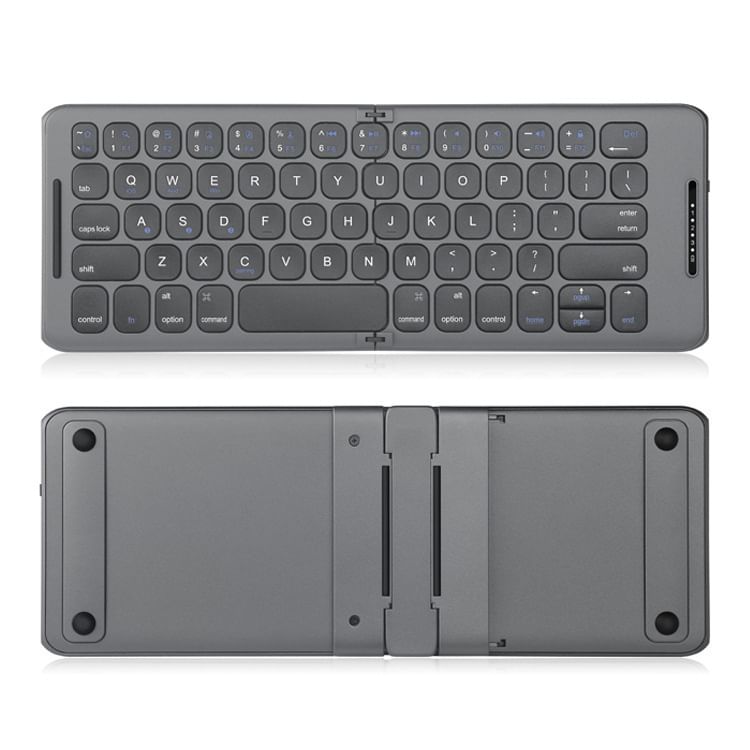 HOMTEC - USB oplaadbaar Bluetooth opvouwbaar toetsenbord