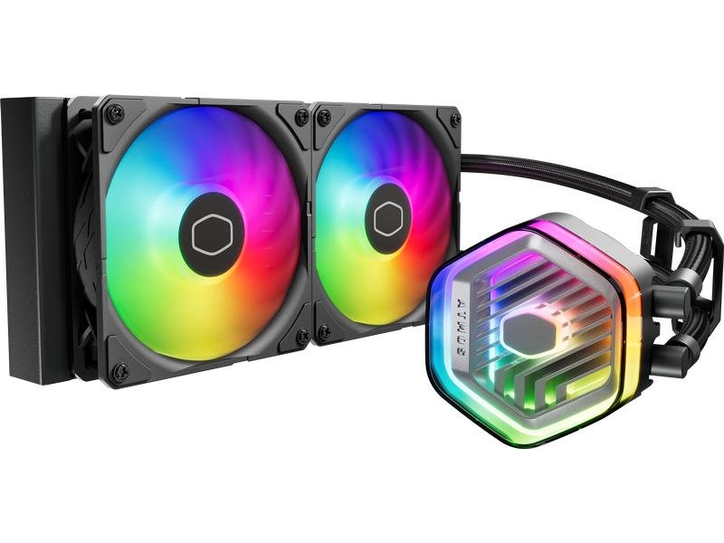 Cooler Master Wasserkühlung MasterLiquid 240 Atmos Vollständig anpassbare AIO-Flüssigkeitskühlung