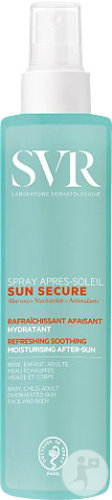 SVR Sun Secure Spray Après-Soleil Rafraîchissant/Apaisant/Hydratant Flacon 200ml