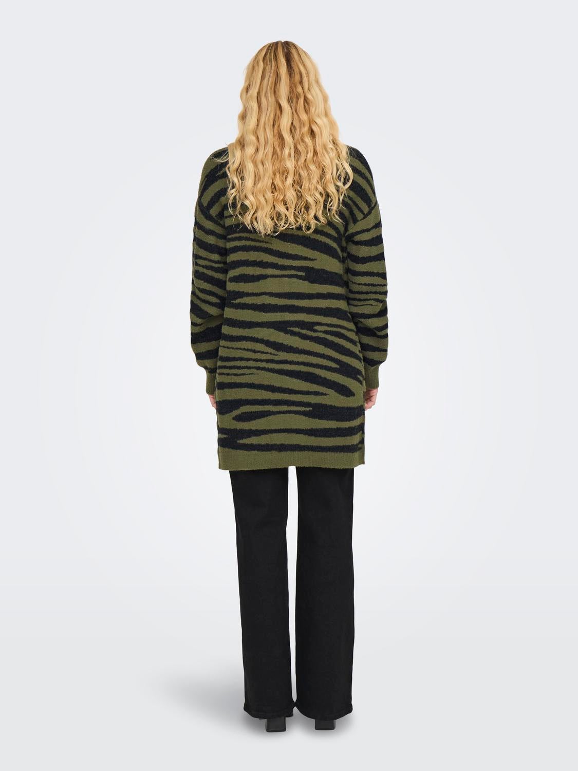 JDYLORRAINE Strickjacke Winter Moss