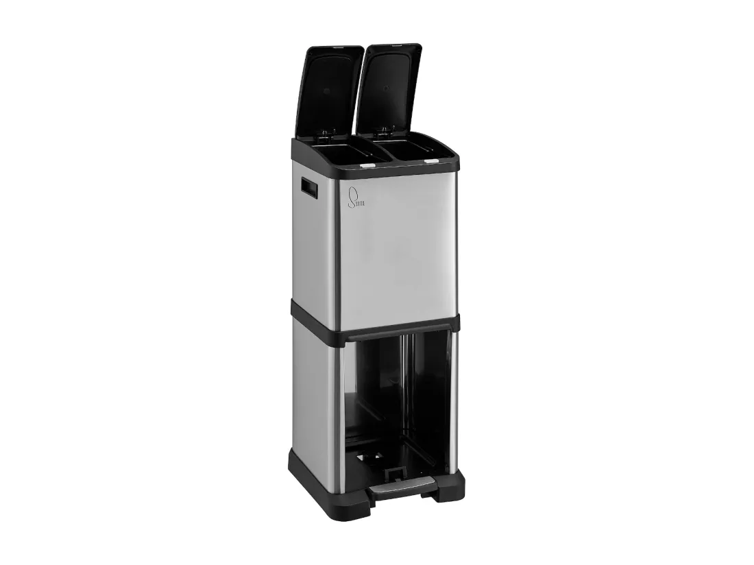 Poubelle 2x8L + 16L