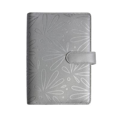 Floralie - Organiseur 16 mois - 14 x 19 cm - argent - Exacompta