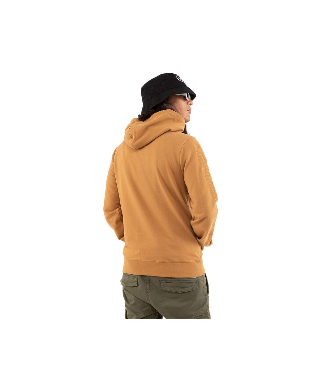 Sweat zippé avec capuche homme molletonné en coton Camp