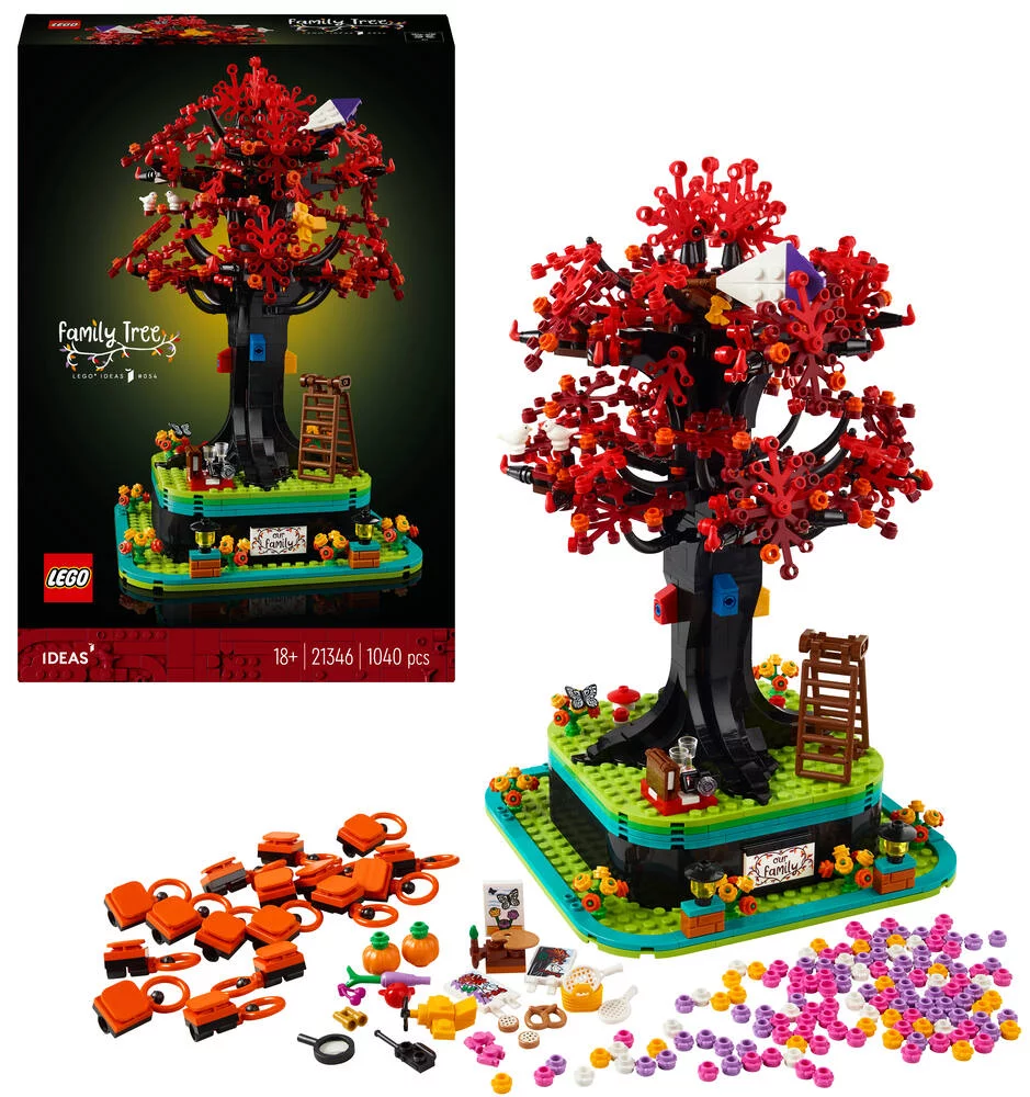LEGO®IDEAS 21346 - L'ARBRE GENEALOGIQUE