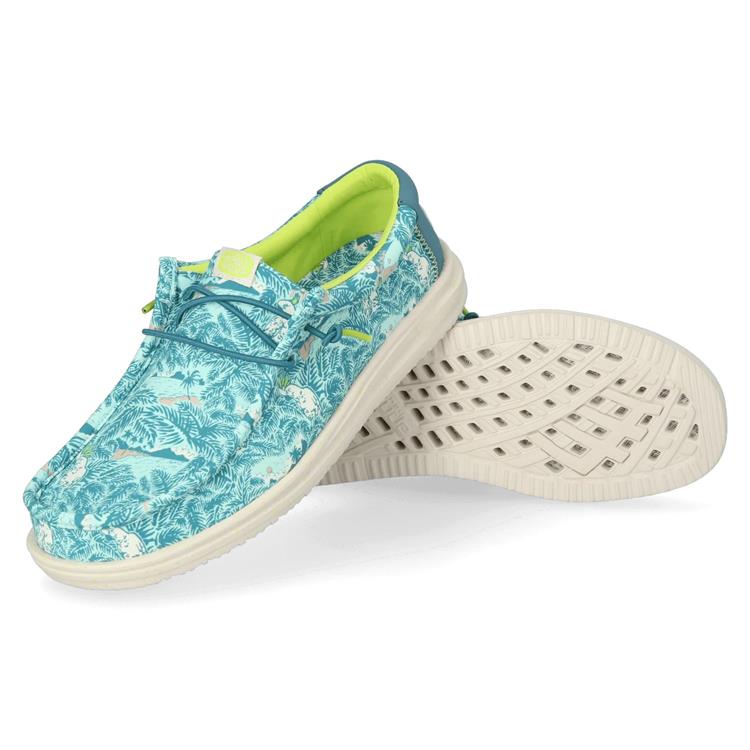 Hey Dude WALLY H20 Blue Tropical