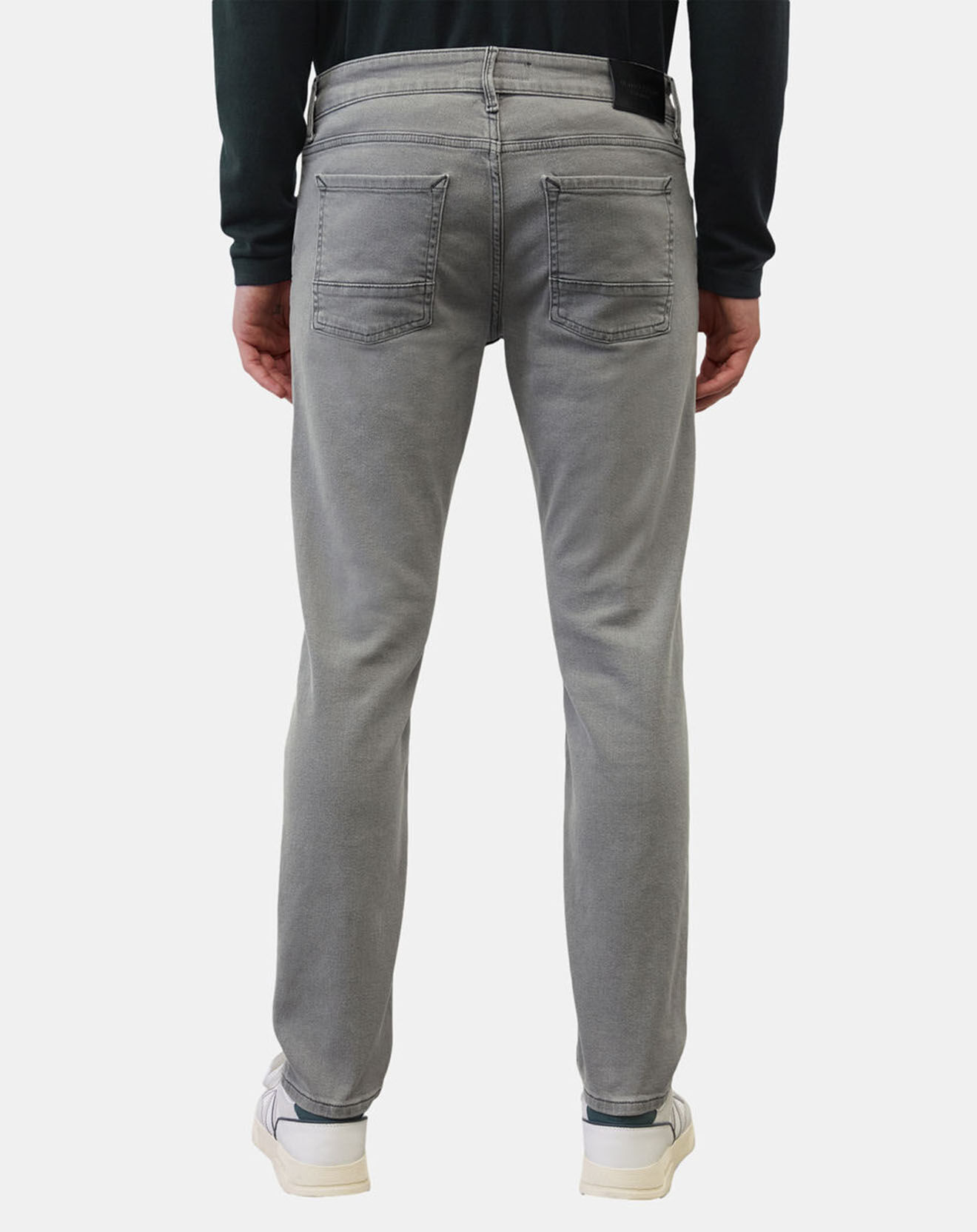 Marc O'Polo Jean droit Sjobo 5 poches gris