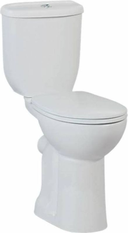 Toiletpot Staand Verhoogd +8 Cm Wit Compleet (Pk) Creavit