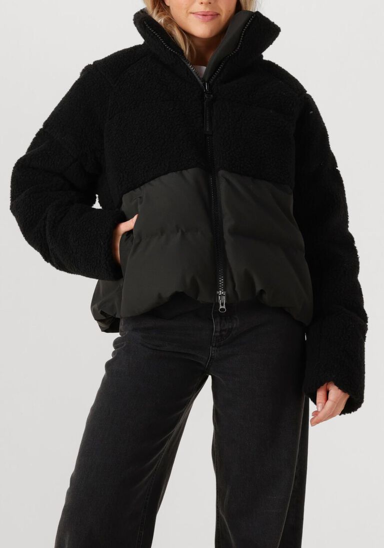 zwarte canada goose teddy jas elora puffer bd 2609wb