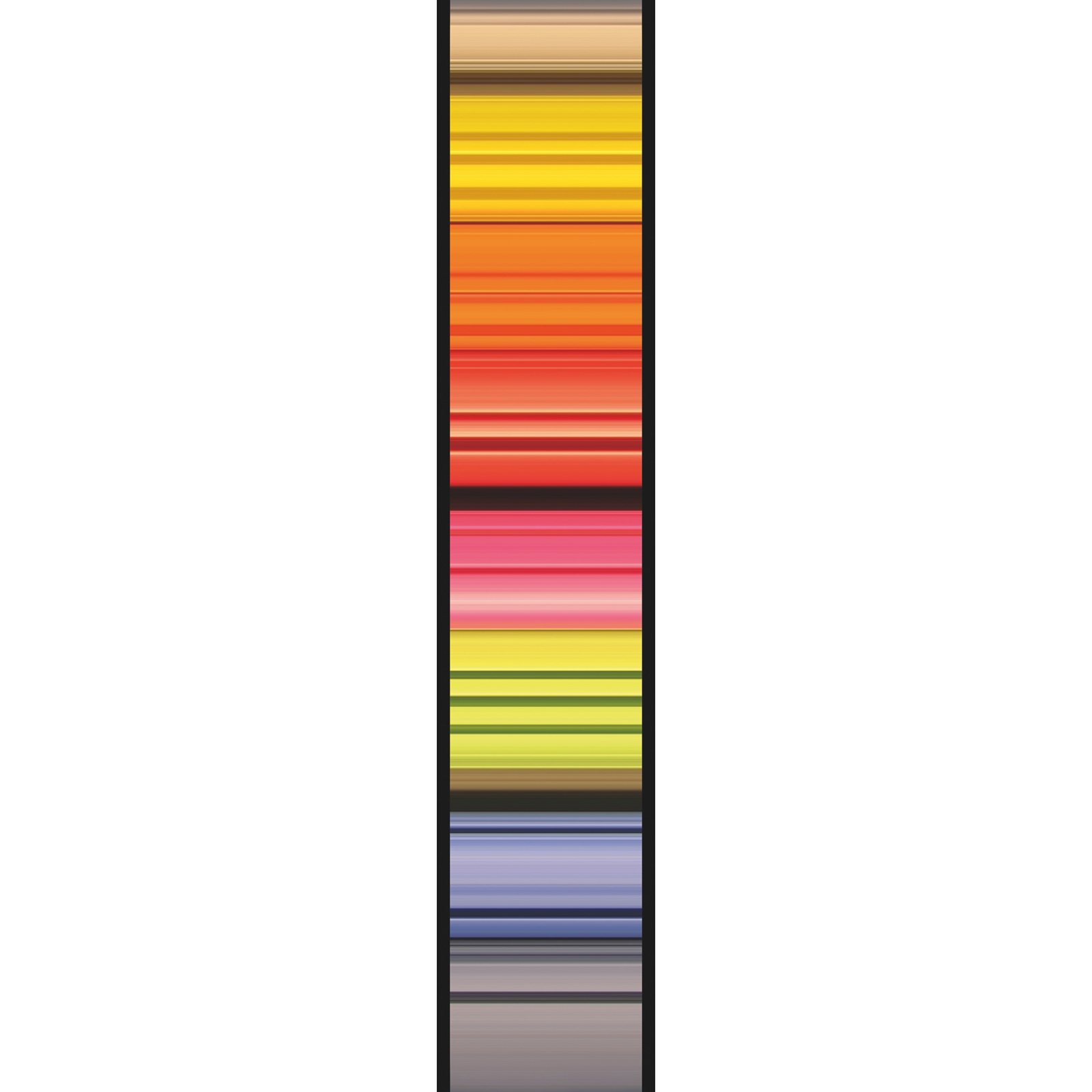 Vlies-Fototapete STRIPES - bunt - 50x270 cm