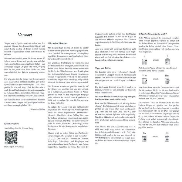 Schott Schlagerbuch Alt und Jung Git