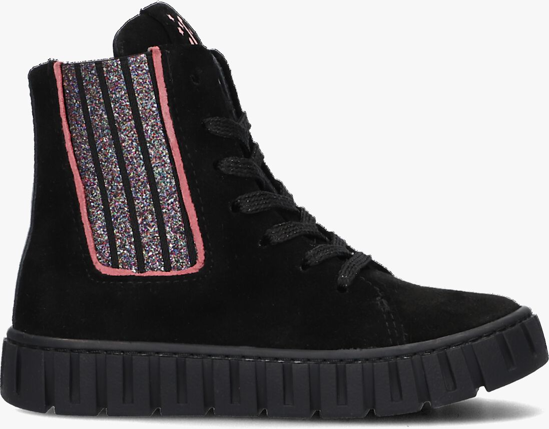 JOCHIE & FREAKS zwarte jochie & freaks veterboots brune