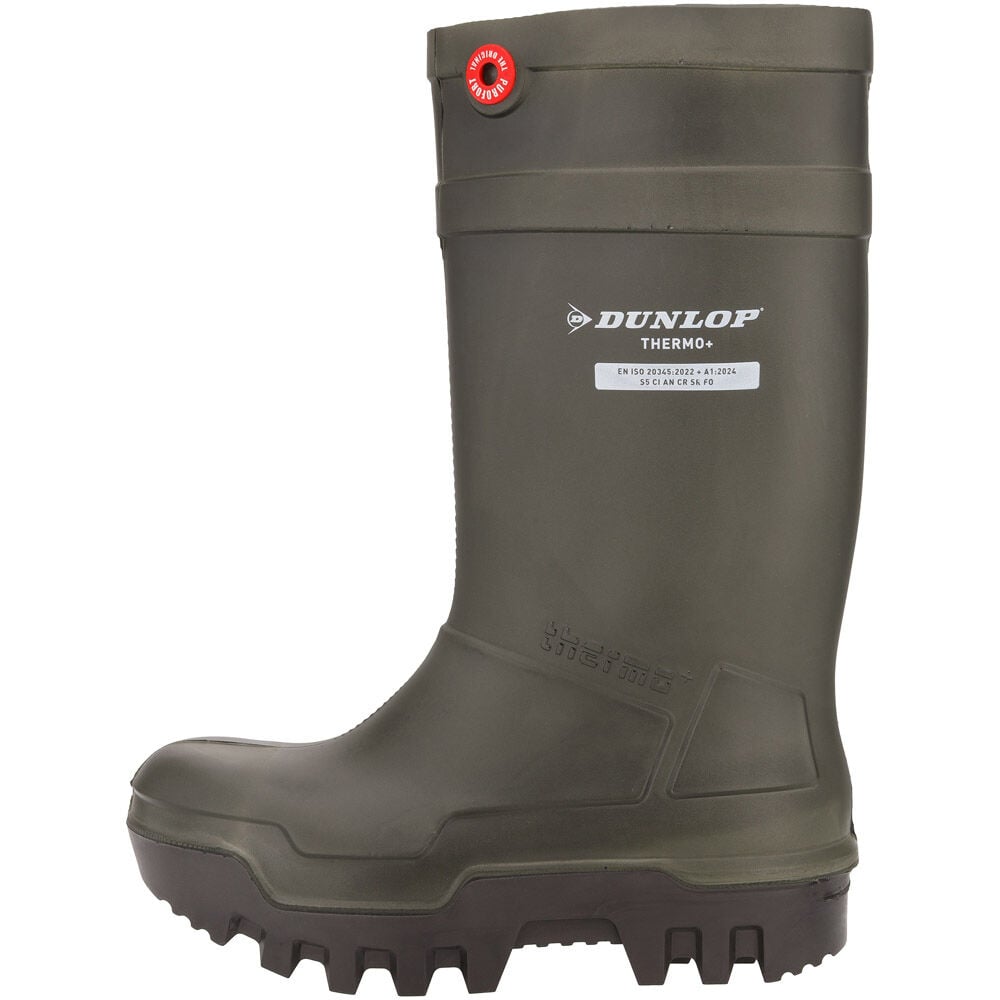 Dunlop Purofort Thermo  Full Safety C662933.HA - Werklaarzen - Donkergroen - 43