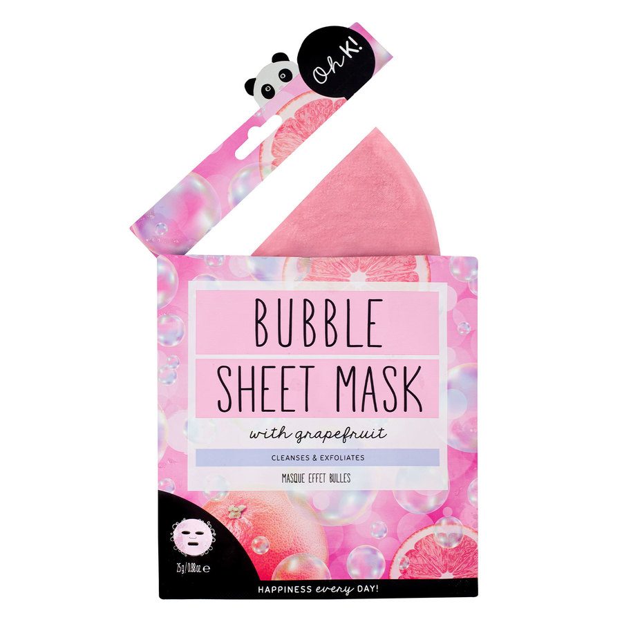 Oh K! Bubble Mask with Grapefruit 25g