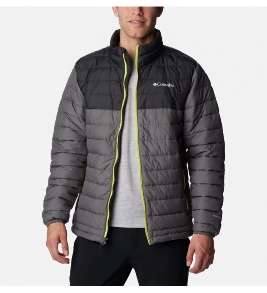 Jaqueta Columbia Powder Lite, cinza
