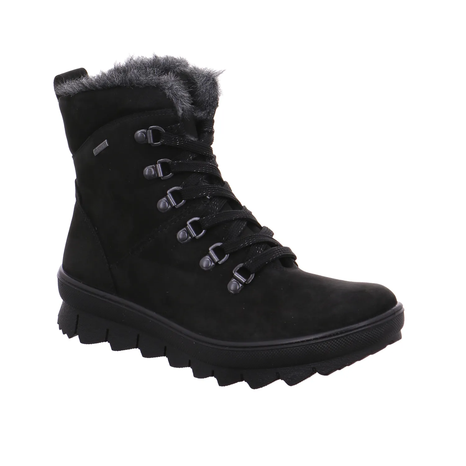 LEGERO Snowboot Schwarz Leder  mit Gore-Tex Membrane