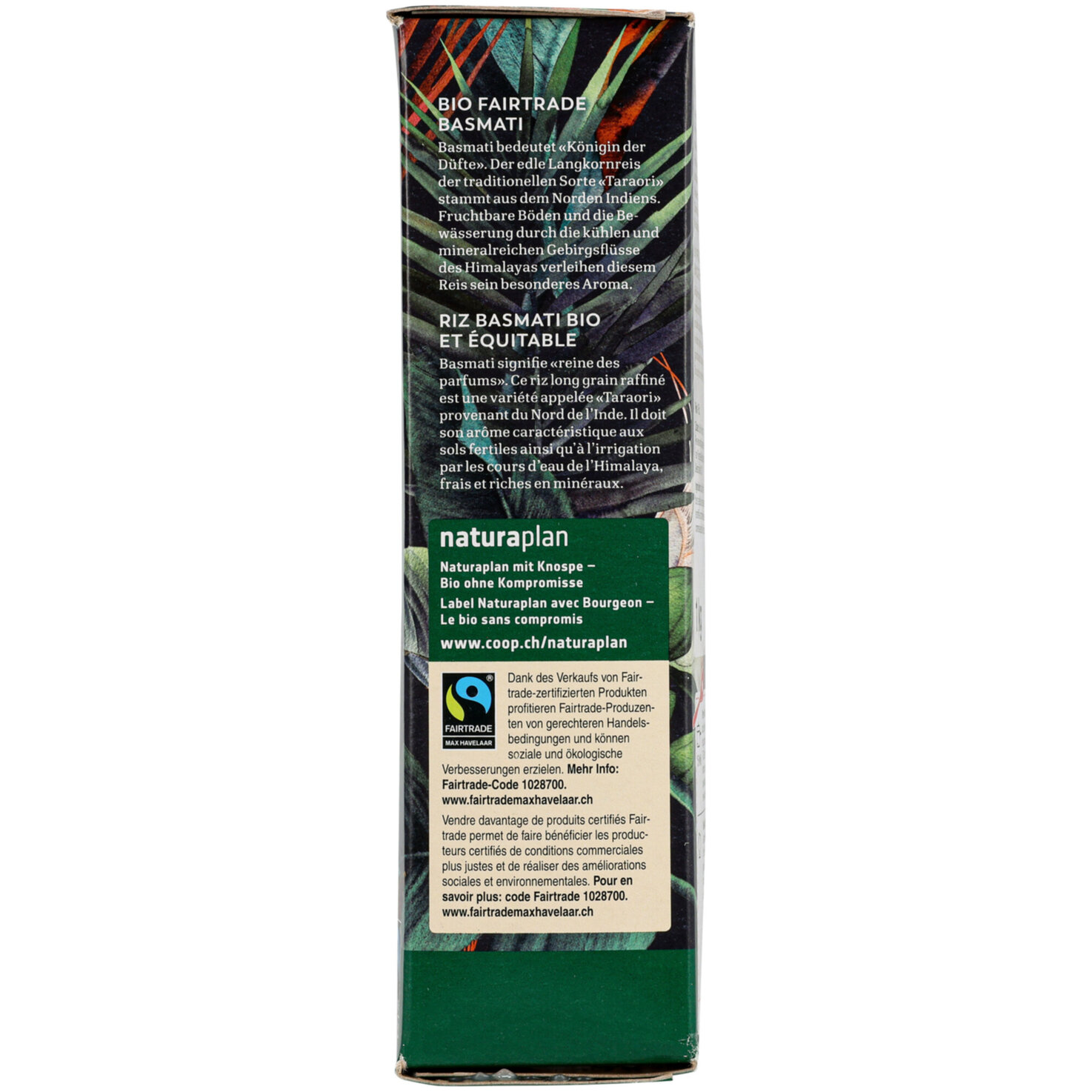 Naturaplan Bio Fairtrade Basmatireis