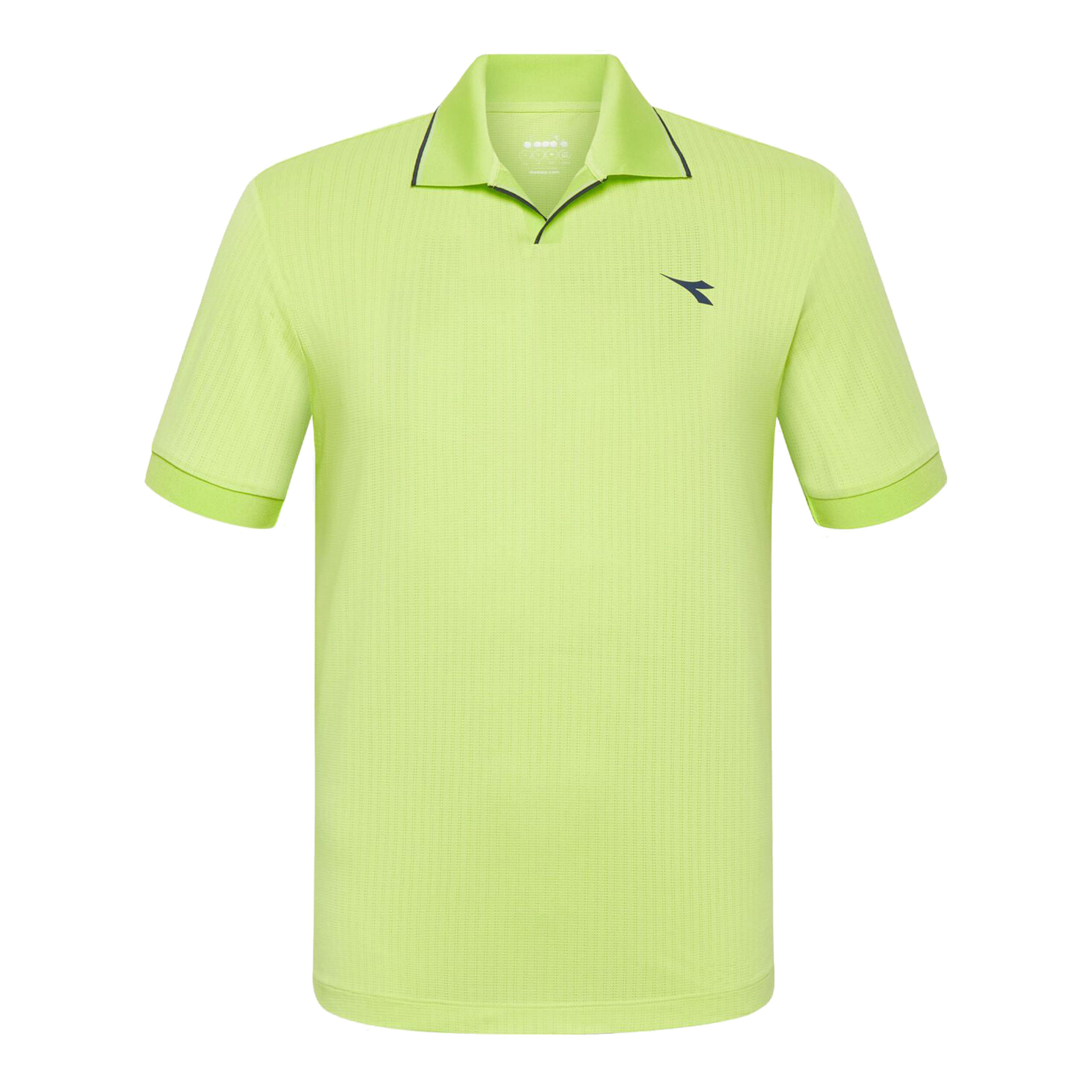 Diadora Icon Polo Hommes - Jaune Lemon