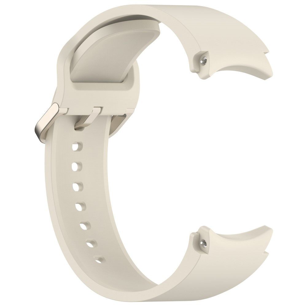 Samsung Galaxy Watch 6 (40mm) Silikon Sport Ersatzarmband - Weiss