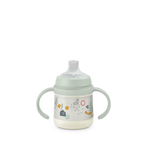 Biberon à anses 150ml Walk in the Park - Gris - SUAVINEX