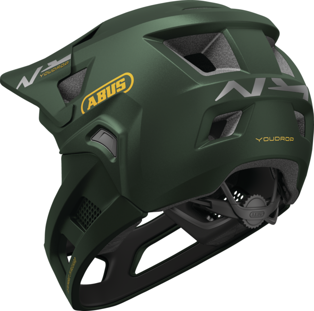 ABUS YouDrop FF Moss Green Fullface Cykelhjelm One Size
