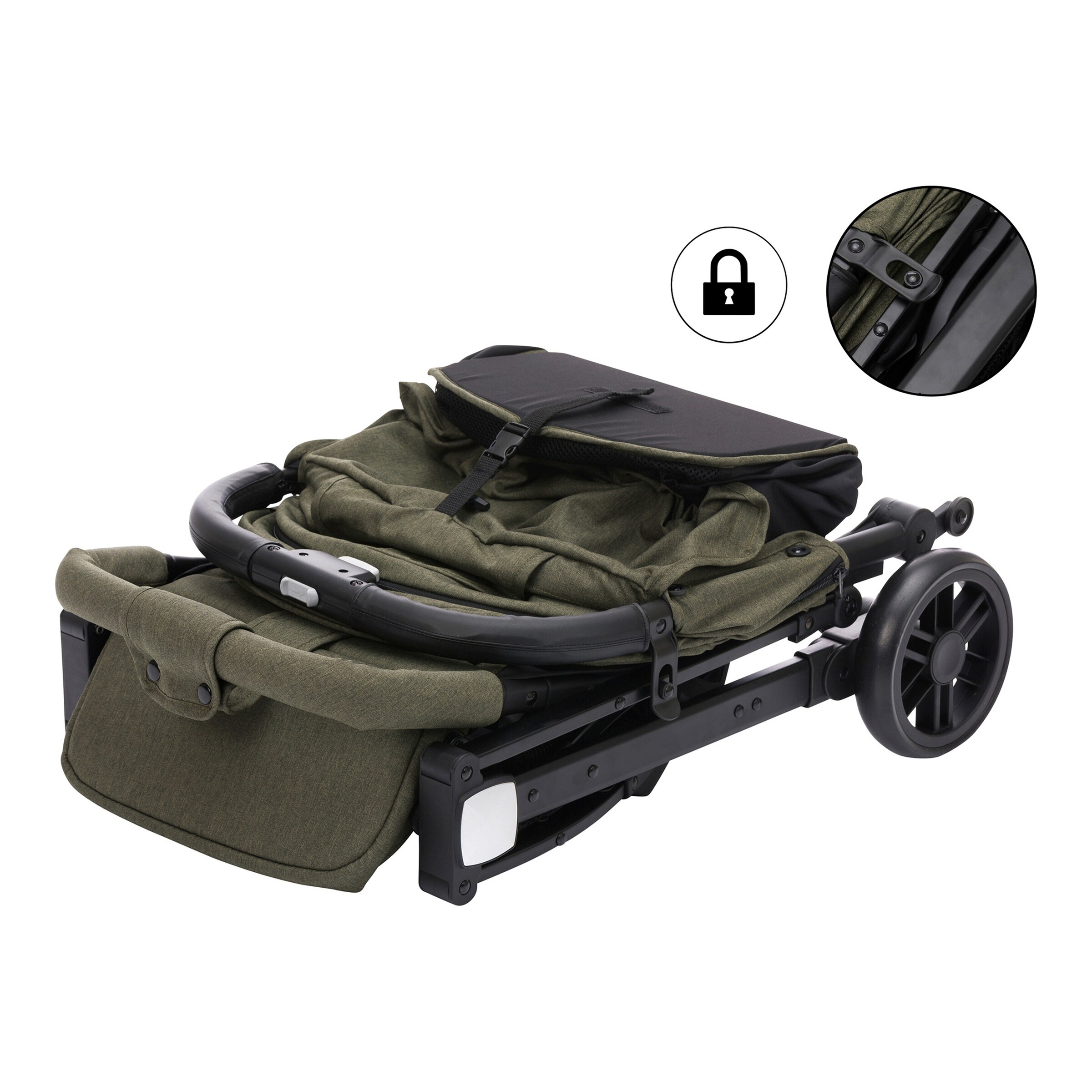 babycab Buggy Mailand olive