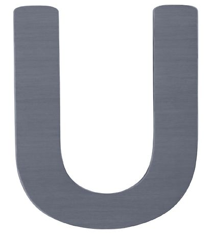 Sebra Holz Buchstaben - U - Grau