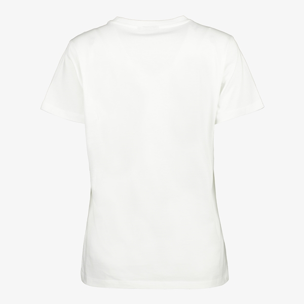 TwoDay dames T-shirt wit met kleurrijk opdruk