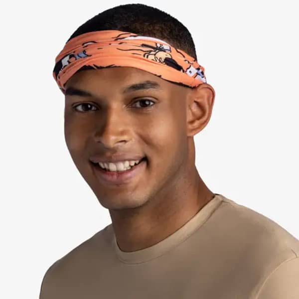 Bandeau cache cou randonnée BUFF COOLNET UV POW TIMELESS RUN MULTI