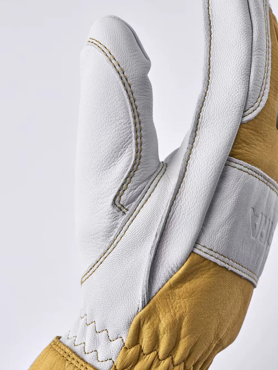 Hestra Fält Guide Glove Natural Yellow/Offwhite