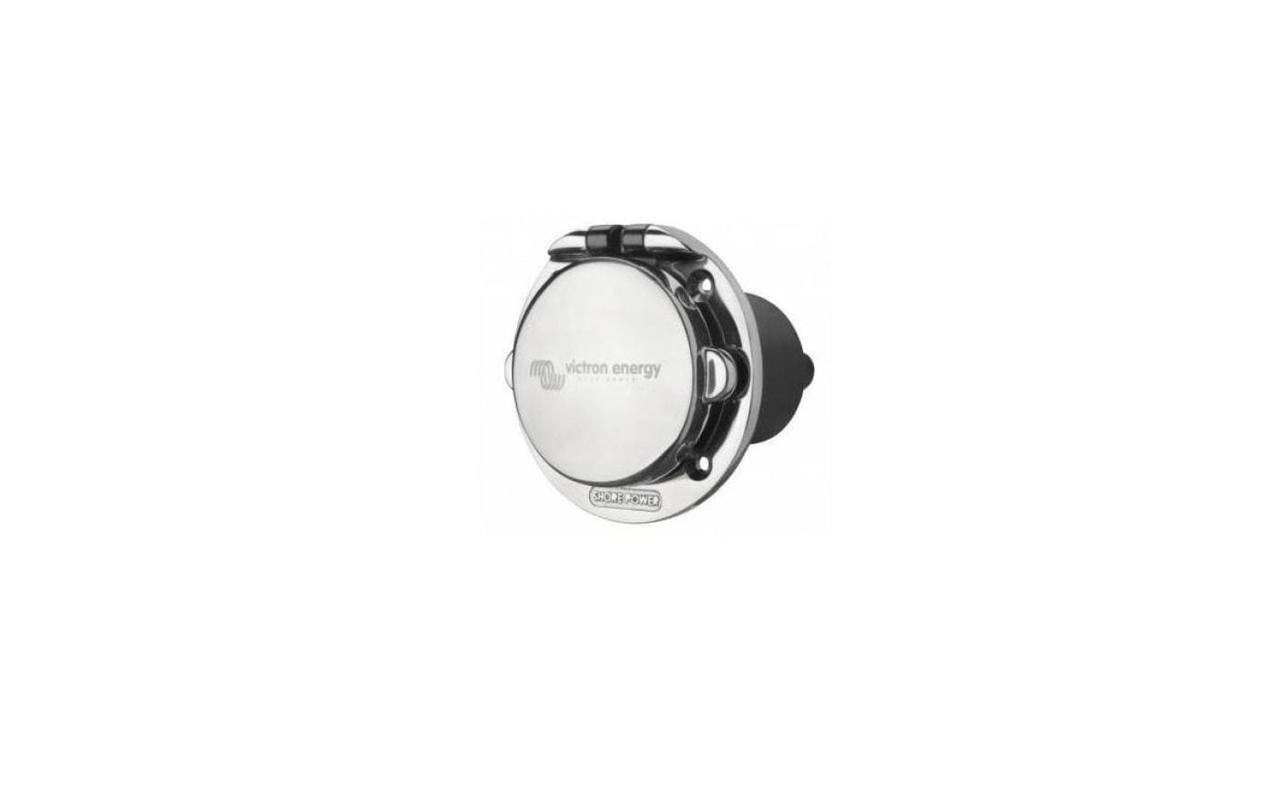 Netzstecker Edelstahl 16A mit SchutzkappeEingangsstecker