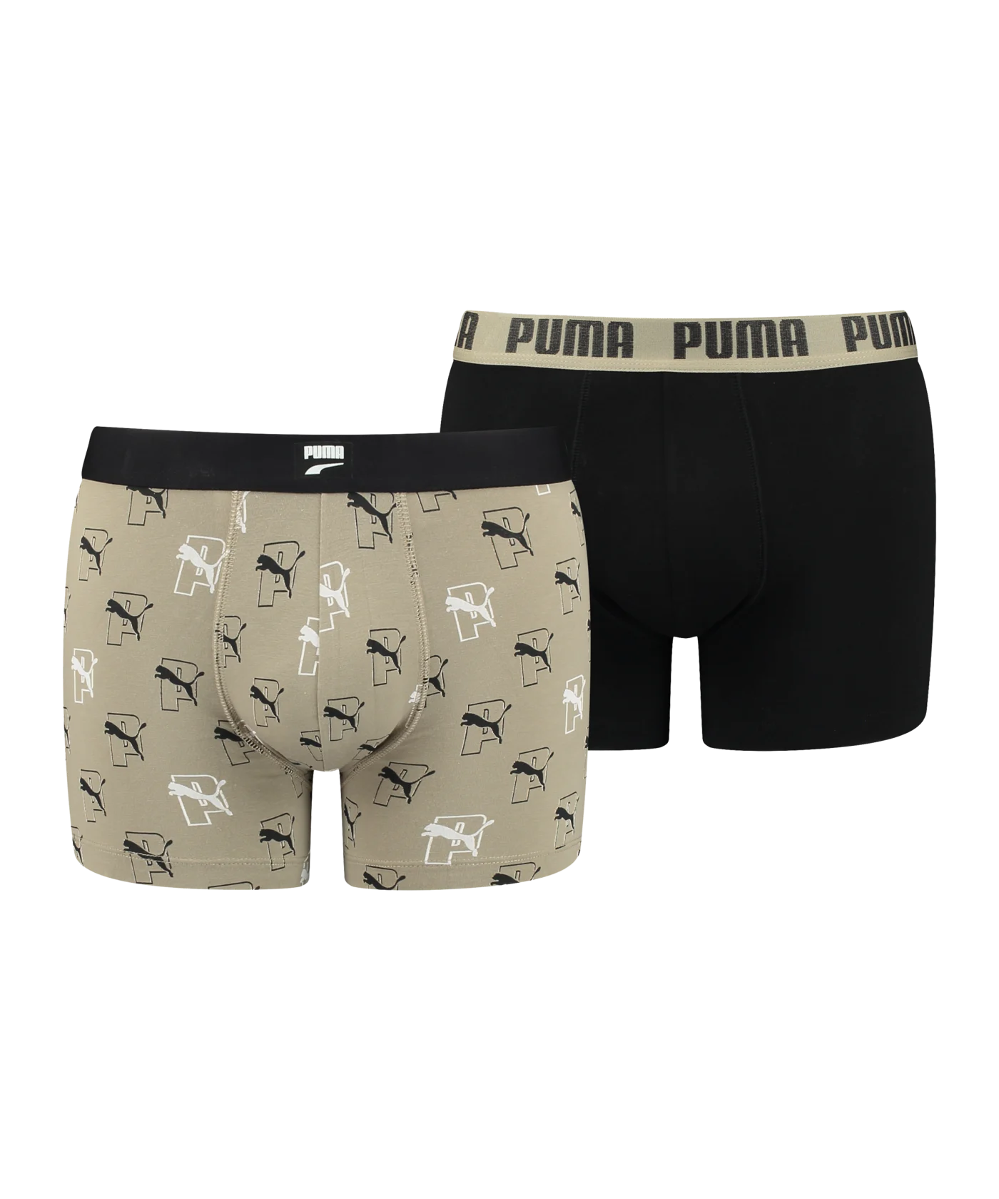PUMA Cat AOP Boxer 2er Pack Grau F002