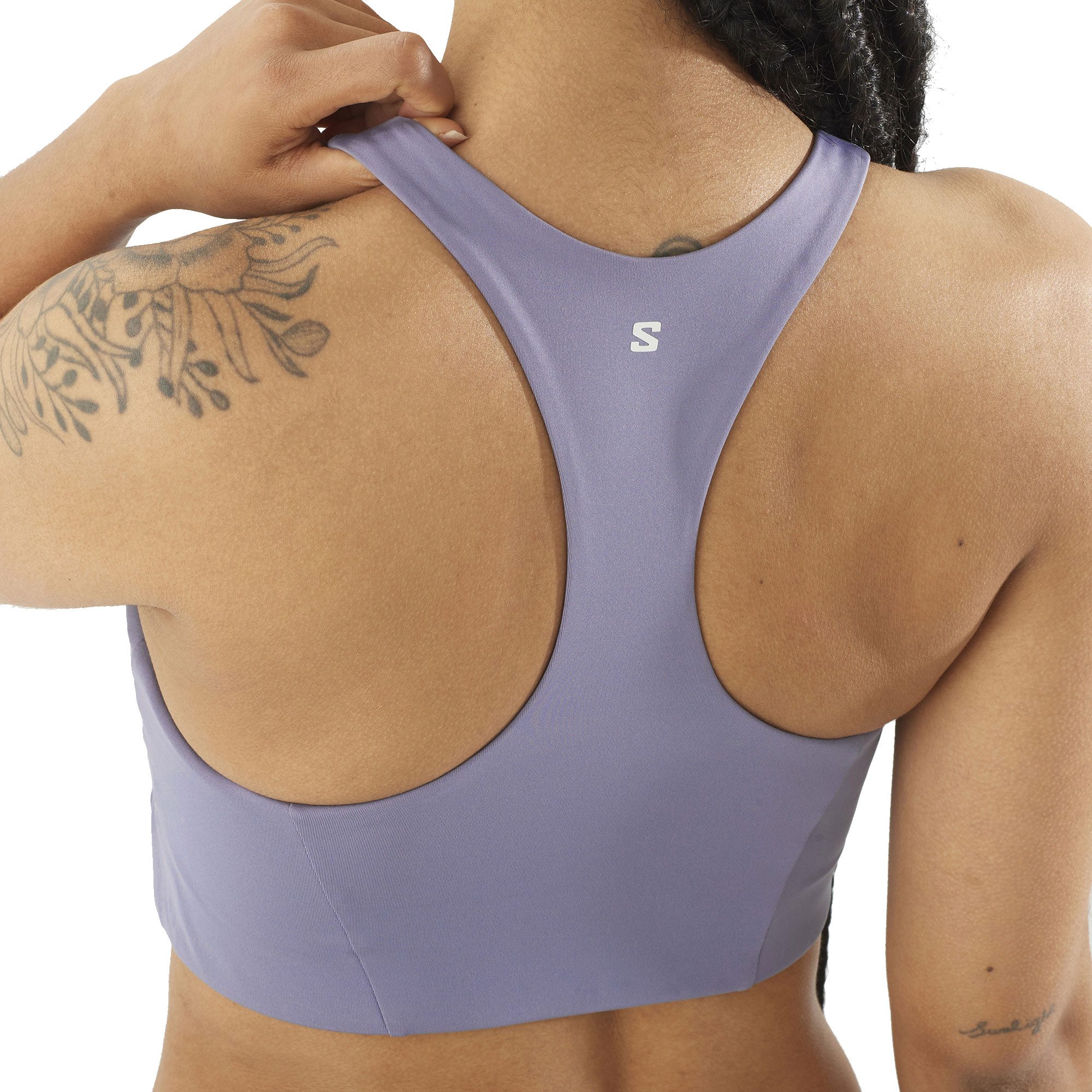 Salomon SHKout CORE Bra Sport BH Damen blue granite