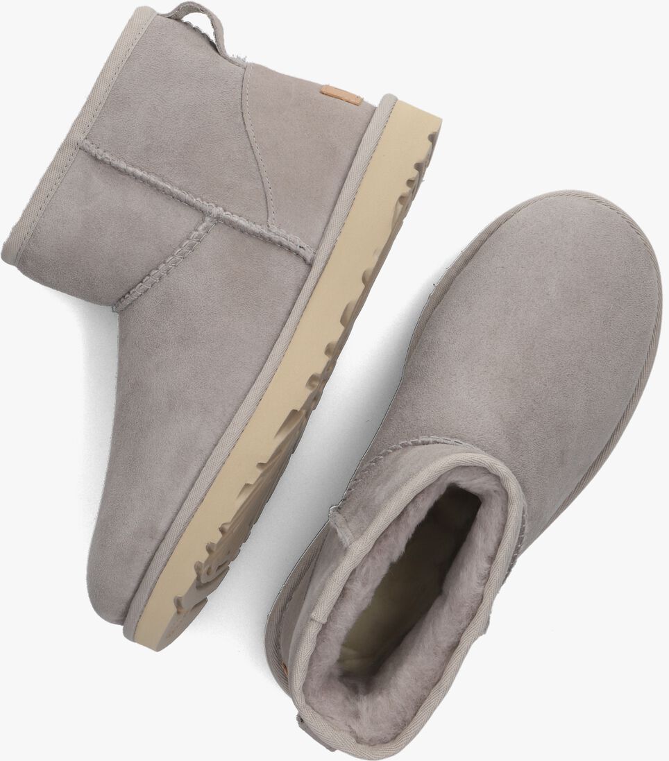 UGG grijze ugg vachtlaarzen w classic mini ii
