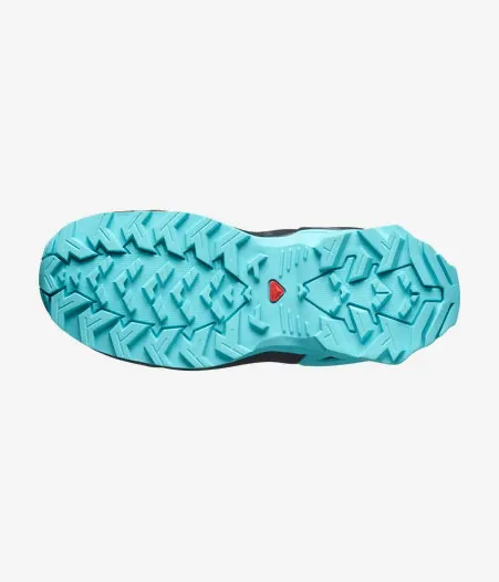 Salomon Kids' X Ultra GORE-TEX Blue Curacao/turbulence/yellow Iris
