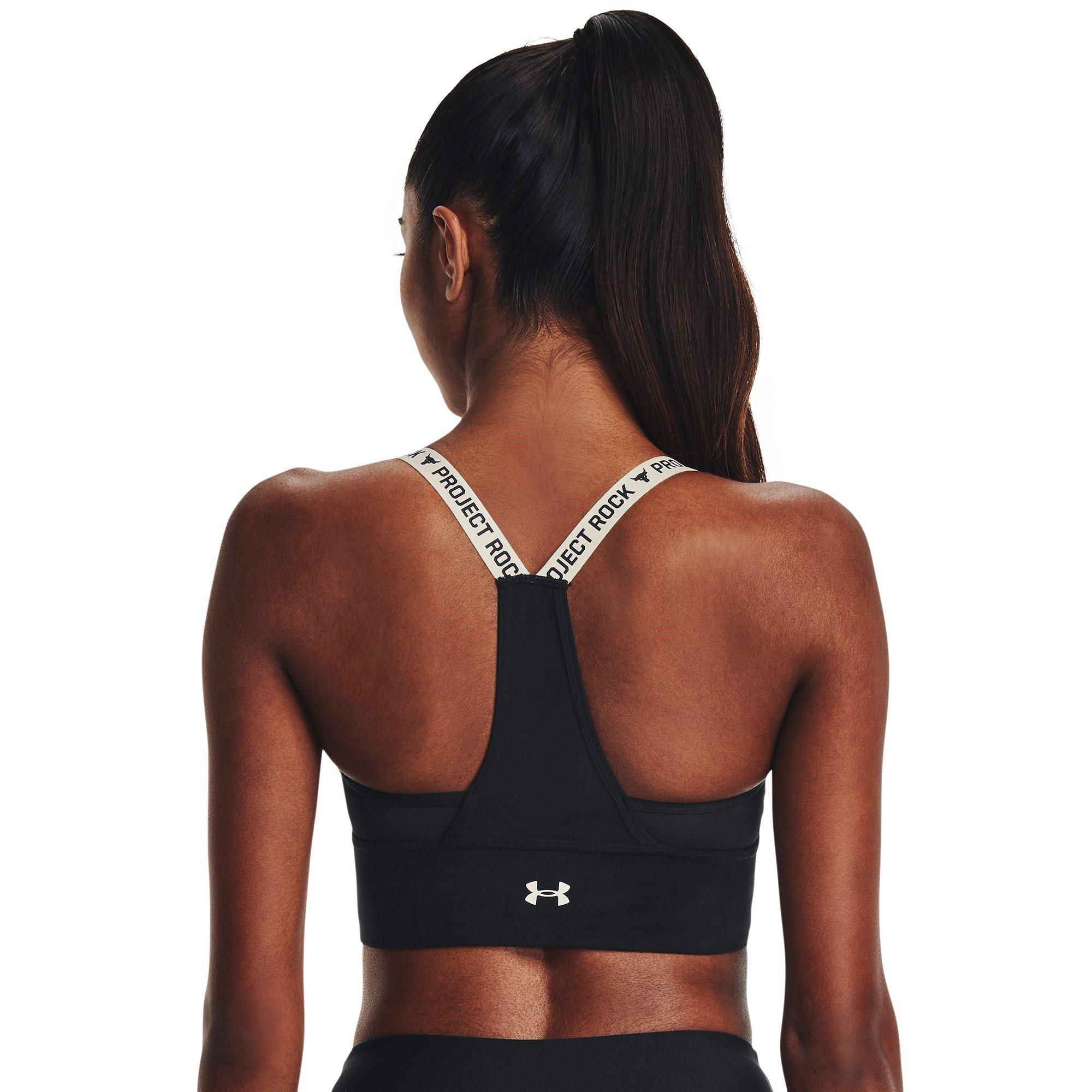 Under Armour Under Armour Pjt Rock Infty Mid Bra Medium Impact Sports Womens